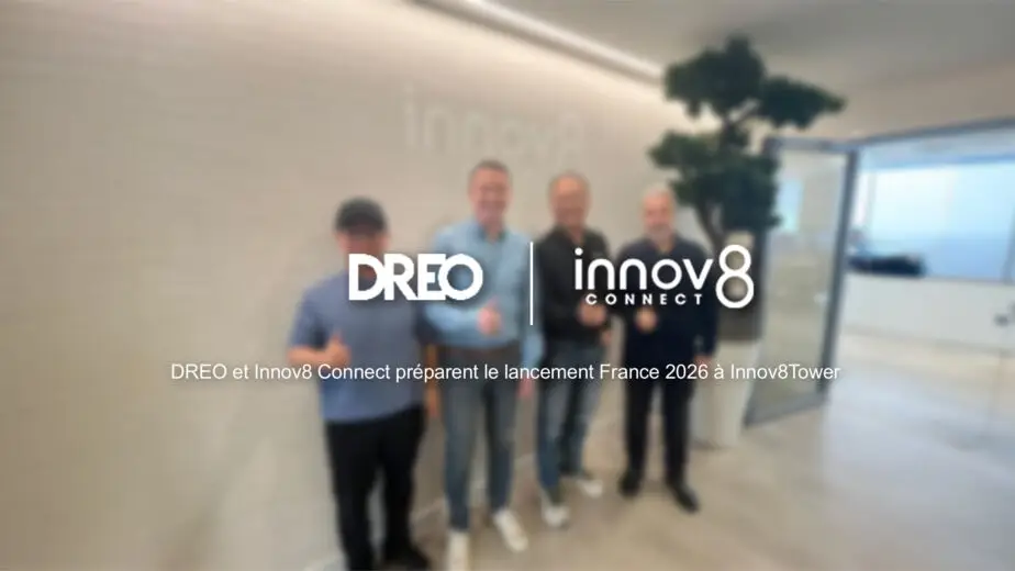 DREO Innov8Tower Innov8 Connect lancement France 2026 avec Léo Y