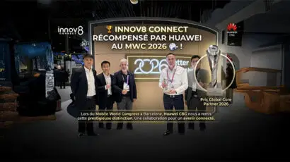 innov8 Connect Huawei MWC 2026 Global Core Partner récompense Barcelone